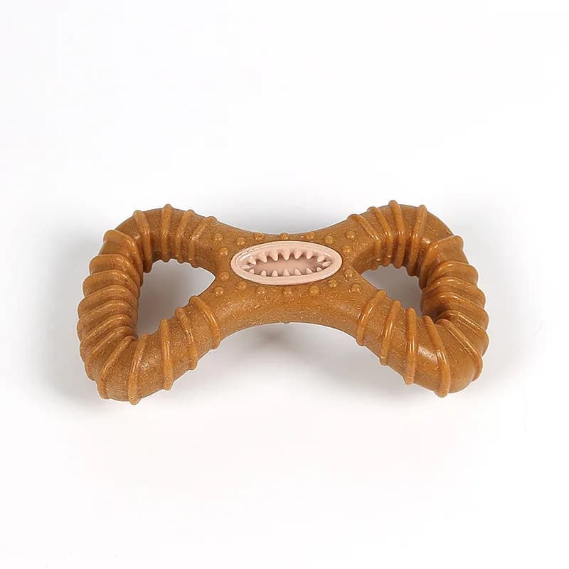 Dog Toy Is Durable and Chew-Resistant, Dispenses Treats, Grinds Teeth, Cleans Teeth, Educational and Interactive Pet Supplies