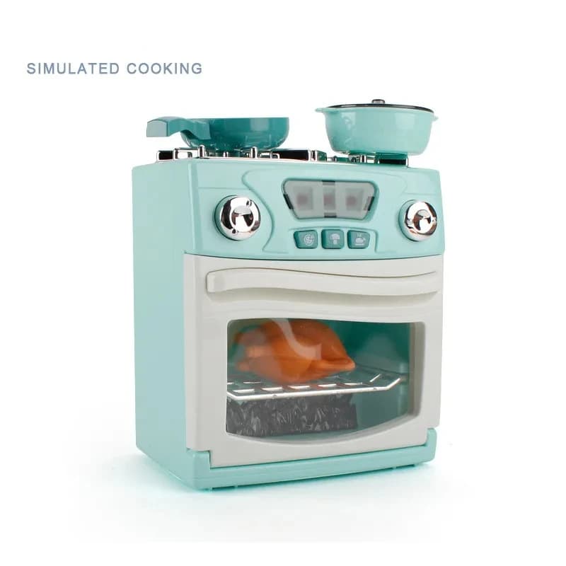 Kitchen Toys for Kids Girls Boys Home Appliances Juicer Washing Machine Toaster Microwave Egg Cooker Children Play House Toys