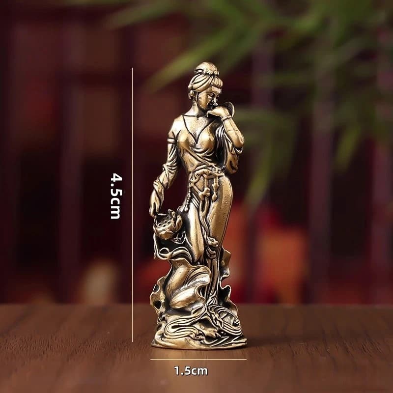 Four Beautiful Women Figure Home Decor Xishi, Diaochan, Wang Zhaojun, Yang Yuhuan, Retro Decoration Desktop Crafts Ornaments