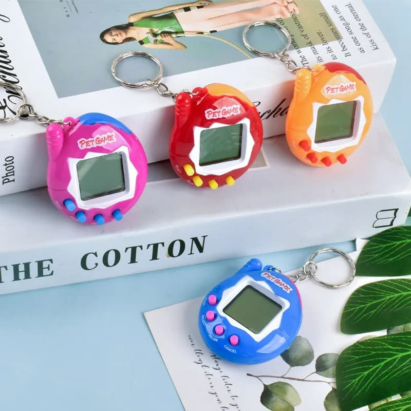 Interactive 3D Virtual Pet Toy Retro Handheld Virtual Pet Game In One Virtual Cyber Digital Nostalgic Funny Toy Pixel Funny Play