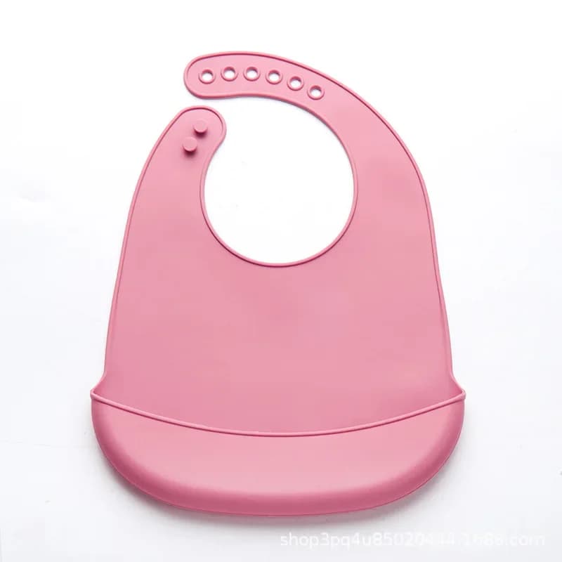 Baby Bib Adjustable Waterproof Bibs Babies Soft Edible Silicone Newborn Saliva Dripping Towel Drooling Children Scarf
