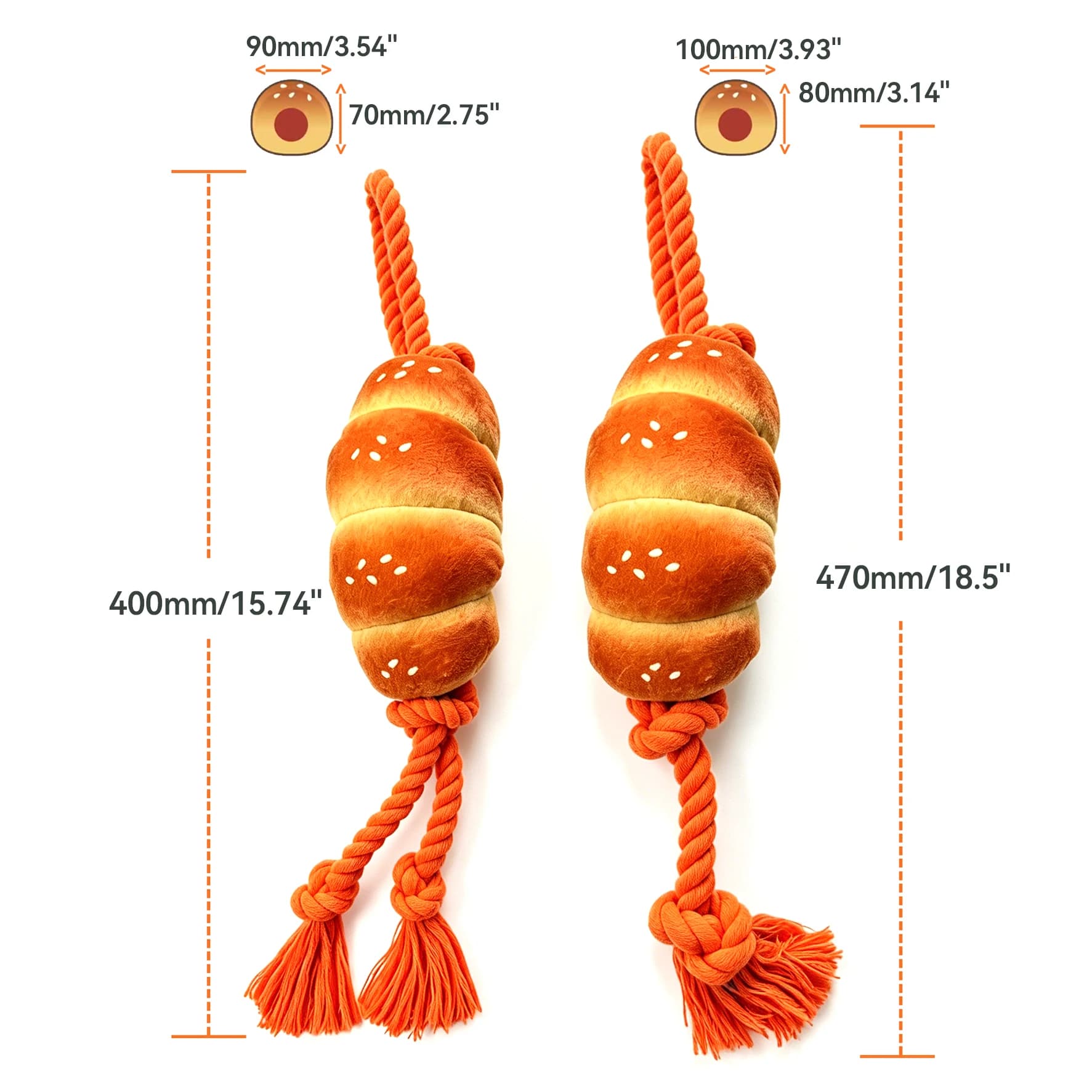 Pet Sausage Toy, Durable and Noisy Chewing Toy for Dogs, Water-Resistant and Suitable for Interactive and Leisure Play