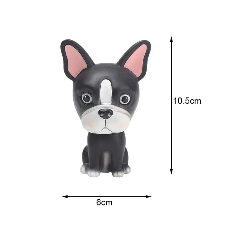 Car Ornaments Cute Shaking Head Dog Doll Nodding Dog Toys Lovely Bobblehead Puppy Figurine Automobiles Interior Dashboard Decor