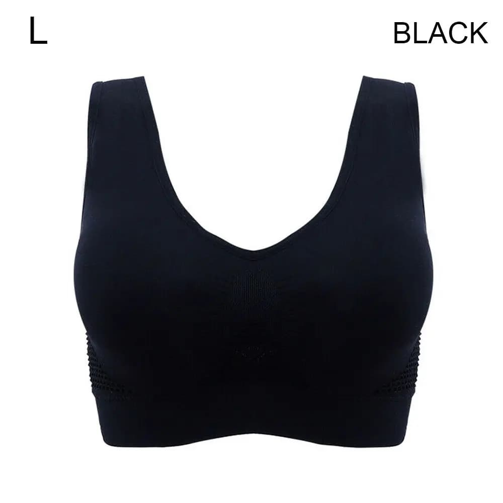 Fitness Gym  Workout With Pad Breathable Yoga Sports Wear Sports Bra Push-Up Vest Shockproof Underwear