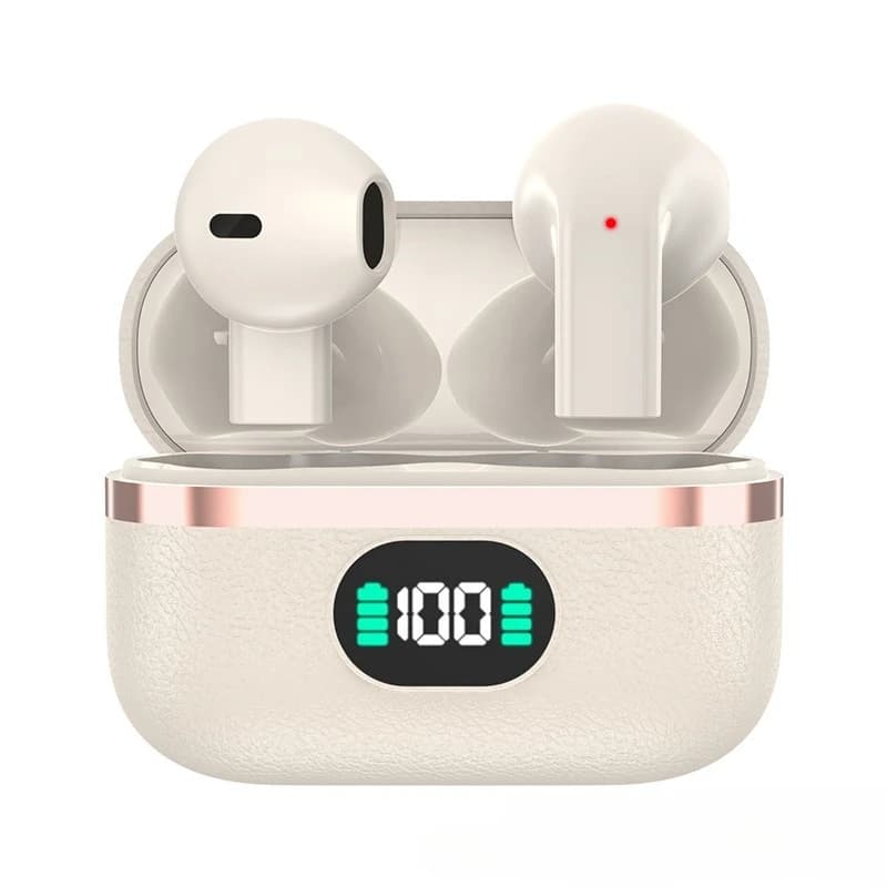 Wireless TWS Semi-In-Ear Earbuds with Sleek Design Long Endurance Battery Built-in Mic Versatile Headphones for Active Lifestyle