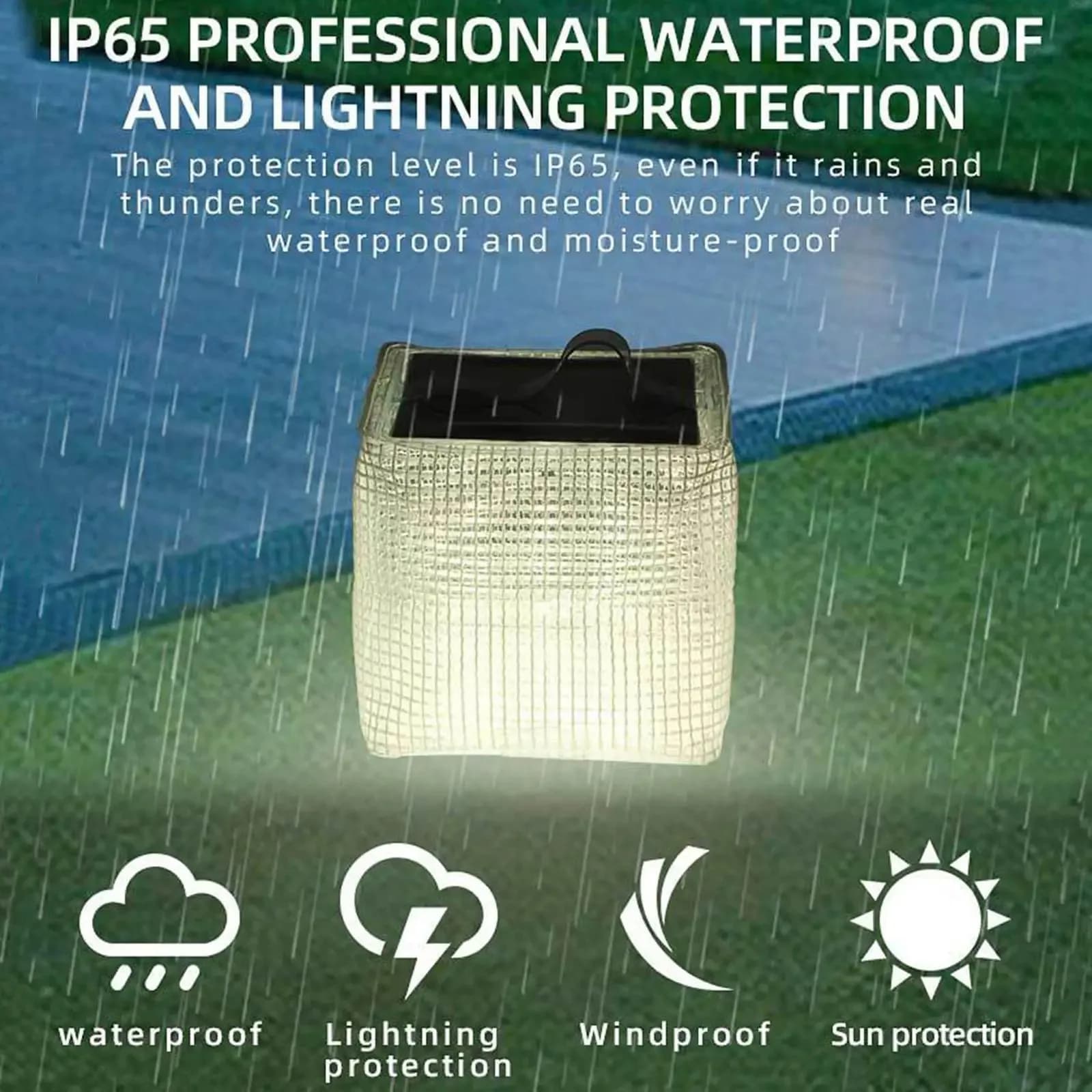 Camping Light Portable Solar  Lightweight And Portable For Outdoor Adventures Garden Light