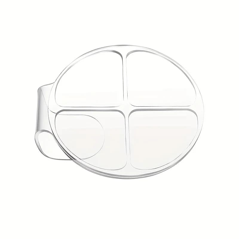 Hand Makeup Mixing Palette Makeup Hand-Held Palette Nail Art Manicure Palette Clear Makeup Palette For Mixing Foundation