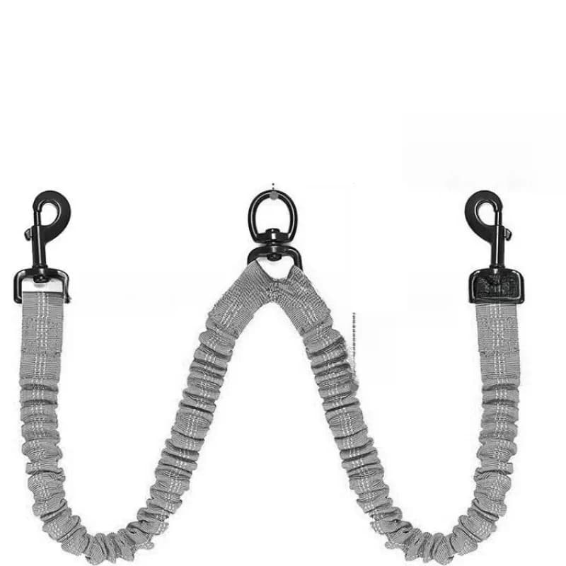 Dog Leash, Double-headed Dog Rope, Shock-absorbing Elastic Rope, Explosion-proof Dog Chain, Dog Walking Rope, Pet Supplies
