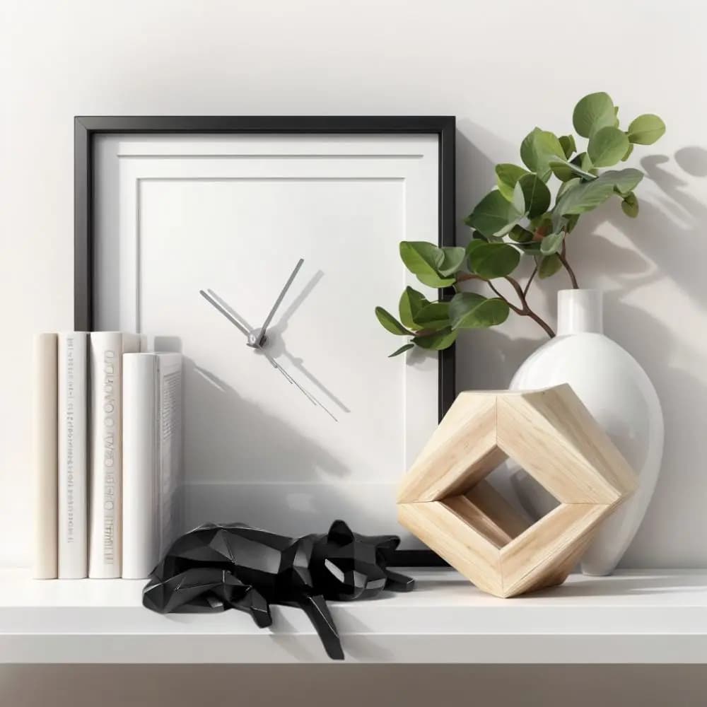 Cat Statue Bookshelf Decoration - Modern Minimalist Cat Figurine, Bookshelf/Desk/Office Decoration Ornament, Suitable for Living Room Creative Home Decor