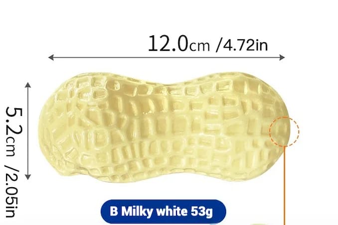Pet Toys TPR Simulation Peanut Sound Toy Vegetable Series Dog Toys Dog Play Interactive Teeth Grinding Pet Supplies