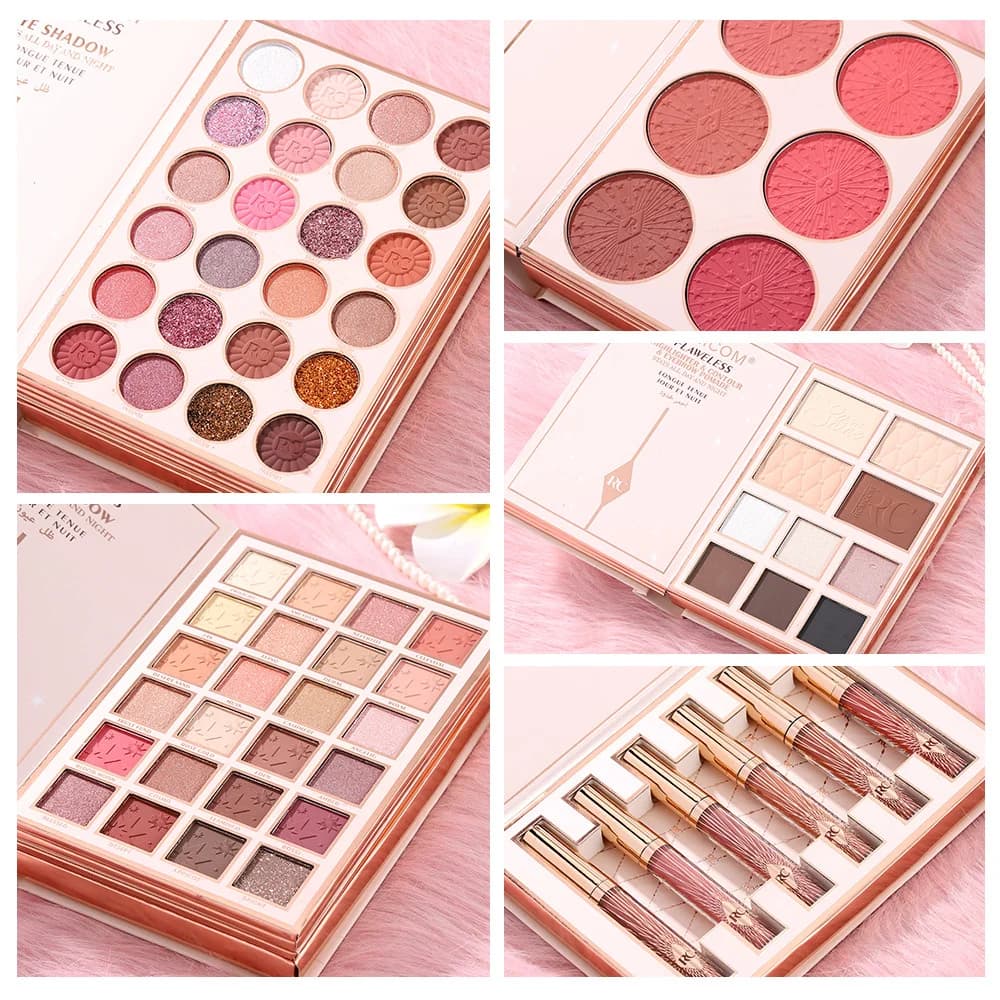Beauty Magic Book - High Gloss Full Effect Makeup Set, Perfect Holiday and Party Gift for Women and Girls