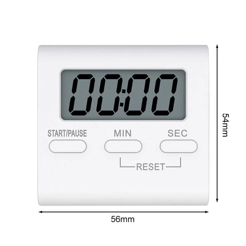 Magnetic Kitchen Gadget Digital Kitchen Timer - LCD Manual Countdown Cooking Timer Mechanical Digital Timer for Cooking