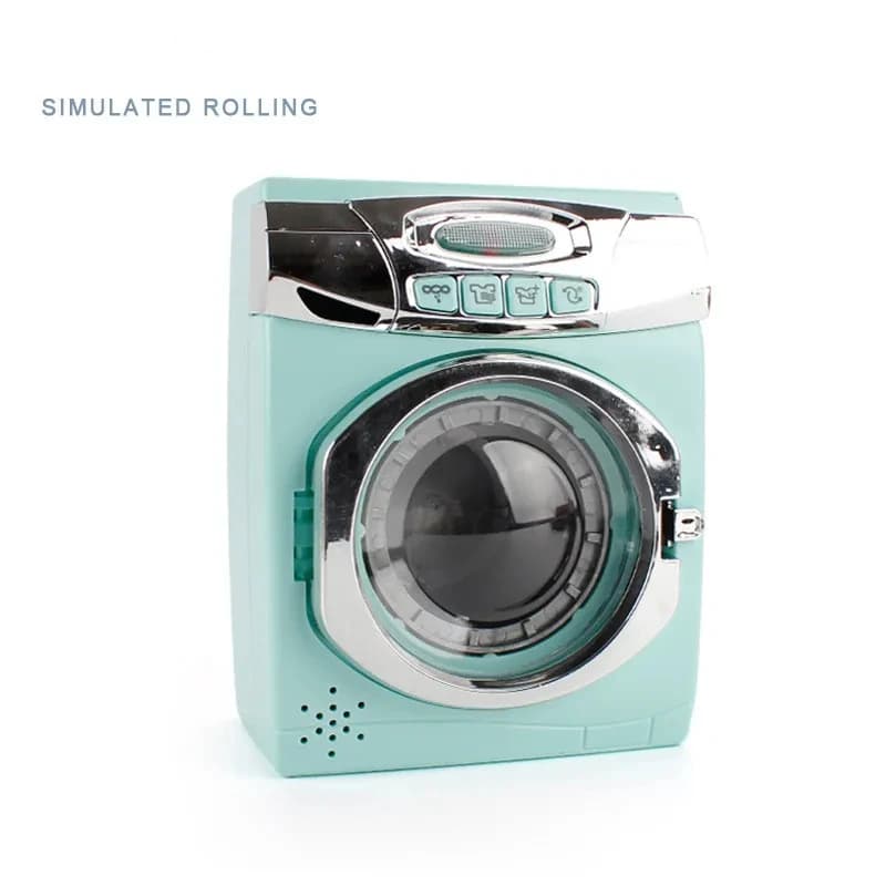 Kitchen Toys for Kids Girls Boys Home Appliances Juicer Washing Machine Toaster Microwave Egg Cooker Children Play House Toys