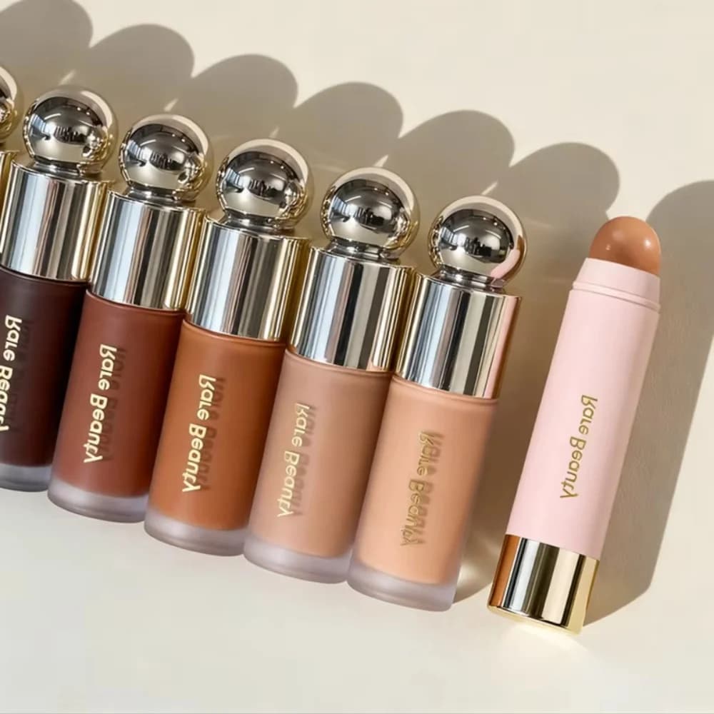 Rare Beauty 3D Face Contour Liquid Bronzer Shade Smooth Highlight Mirror Lasting Natural Nose Shadow Waterproof Brighten Makeup