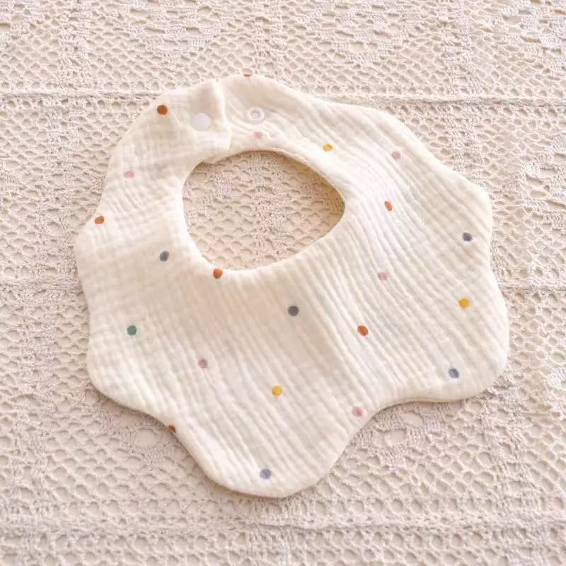 Newborn Baby Bibs for Boy Girl Cute Animal Burp Cloths Cotton Muslin Soft Infants Breathable Feeding Bibs Feeding Accessories