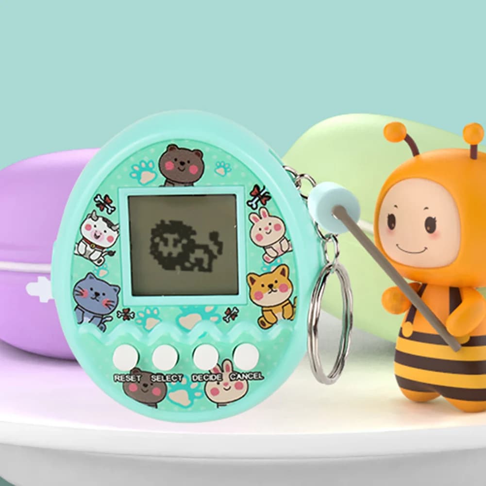 Creative Electronic Pet Game Toy 168 Pets In 1 Virtual Pet Electronic Toys Mini Handheld Game Children Gifts