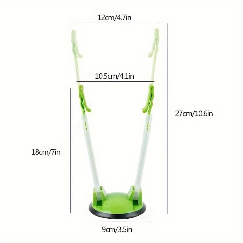 The Ultimate Kitchen Gadget: Plastic Bag Holder, Sandwich Holder, Food Storage Bag Clip, and More!