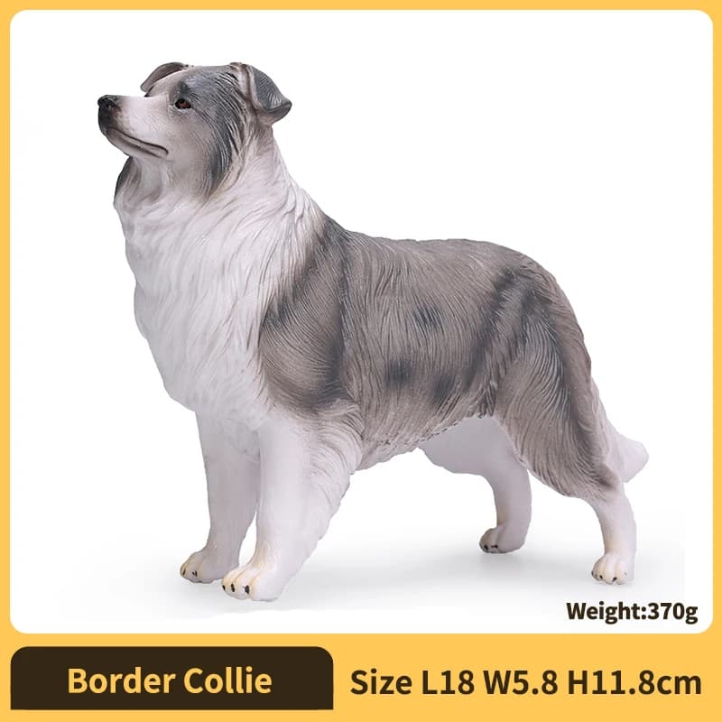Realistic Dog Figurine Action Figure - Collectible Dog Model Decorative Ornament, Perfect Gifts for Kids & Military Action Figur