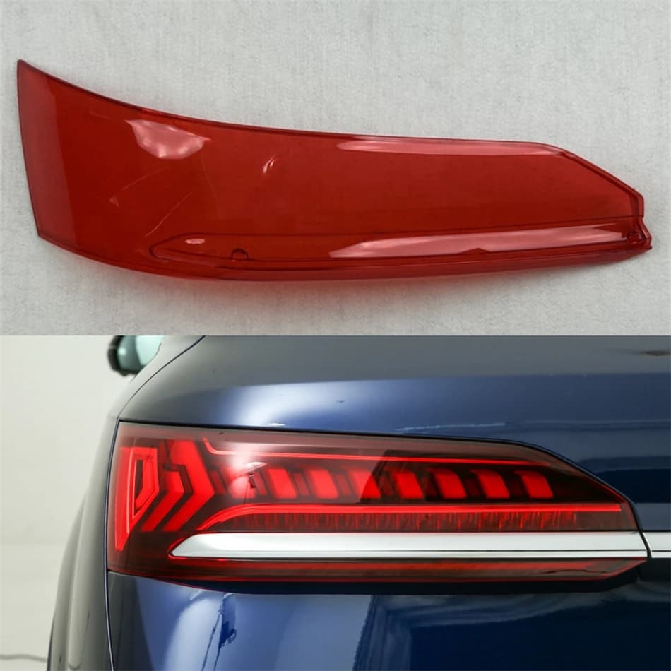 For Audi Q7 2020 2021 2022 2023 2024 Accessories For Vehicles Replacement Car Lights Shell Brake Lights Shell Tail Lamp Cover