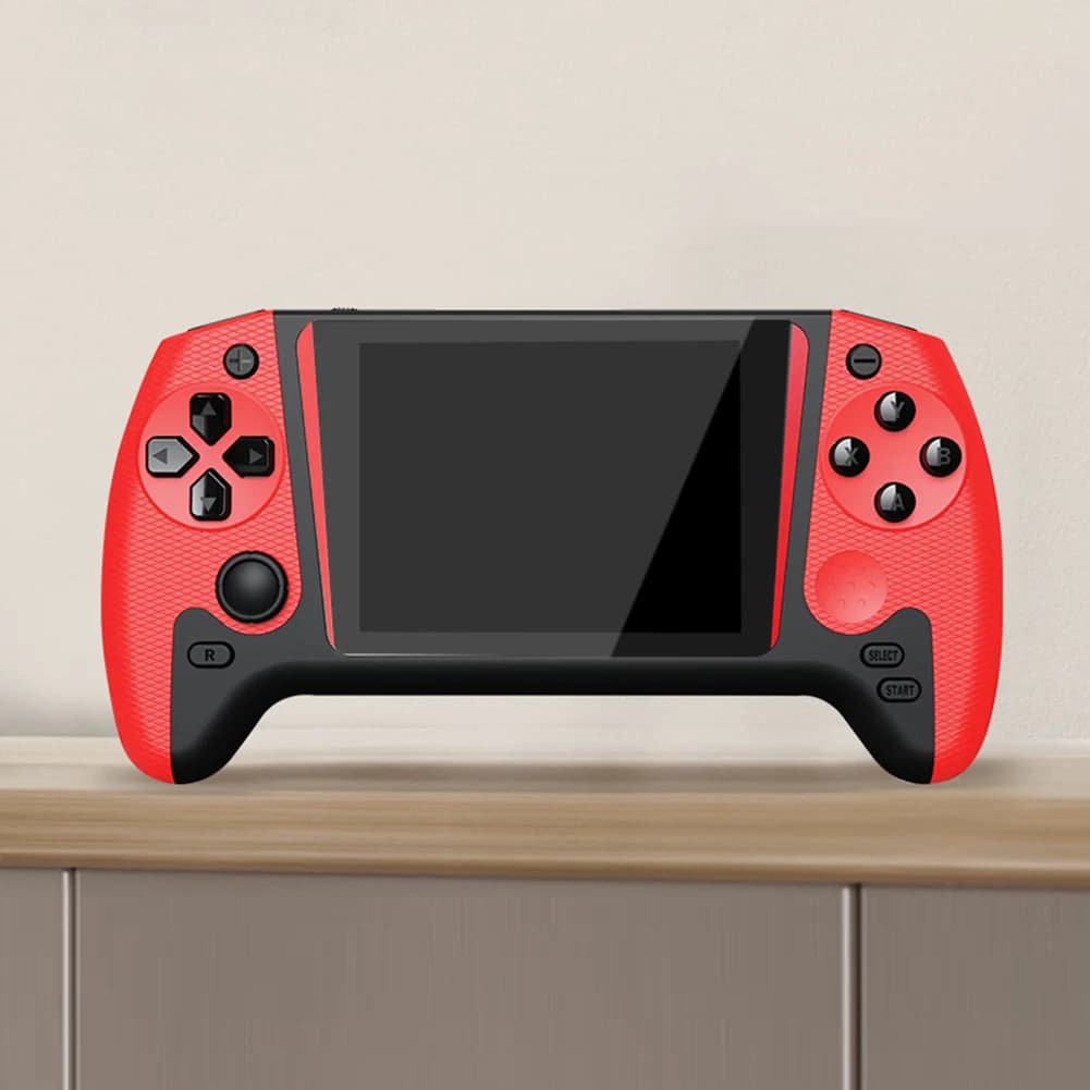 Gaming Console 3.5inch LCD Screen TV Connect Nostalgic Game Console 1200mAh Video Game Console for Kids Adults for Single Player
