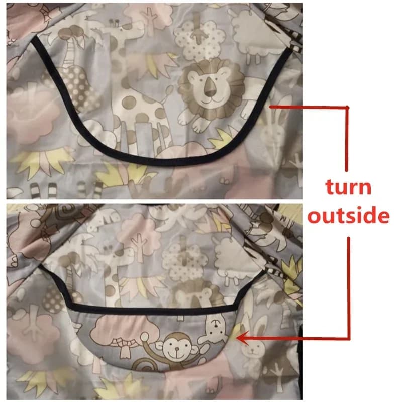 Baby Bibs Waterproof Infant Eating Bib with Pocket Children Drawing Long Sleeve Apron Kid Burp Cloth Boys Girls Bandana Stuff