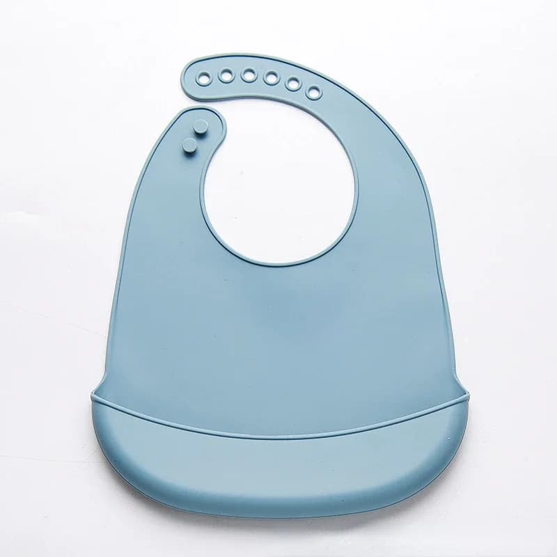 Baby Bib Adjustable Waterproof Bibs Babies Soft Edible Silicone Newborn Saliva Dripping Towel Drooling Children Scarf