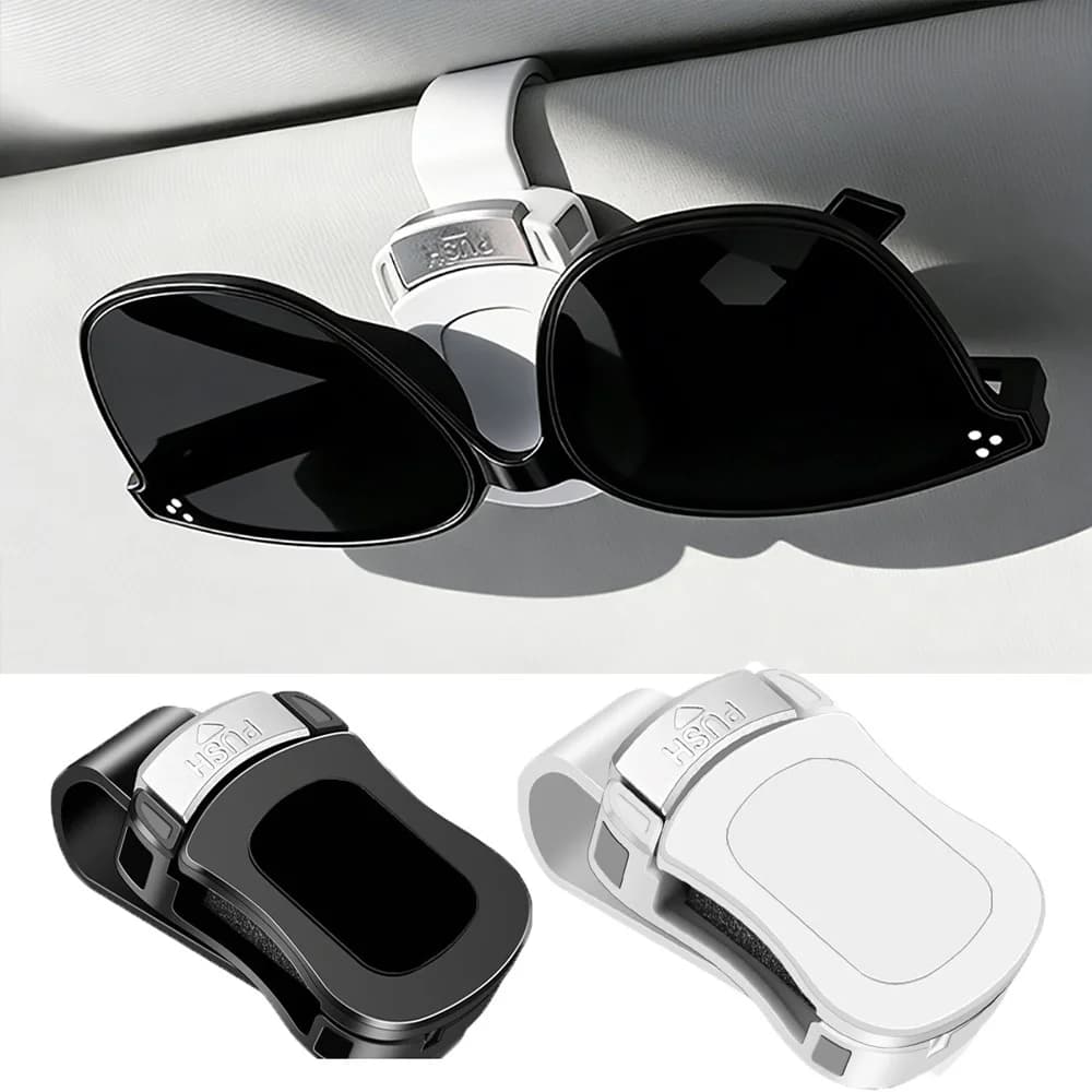 Car Sunshade Accessories, Glasses Clip, Creative Multi-Functional Personalized Car Interior, Sunglasses Clip, Sunshade Decoration
