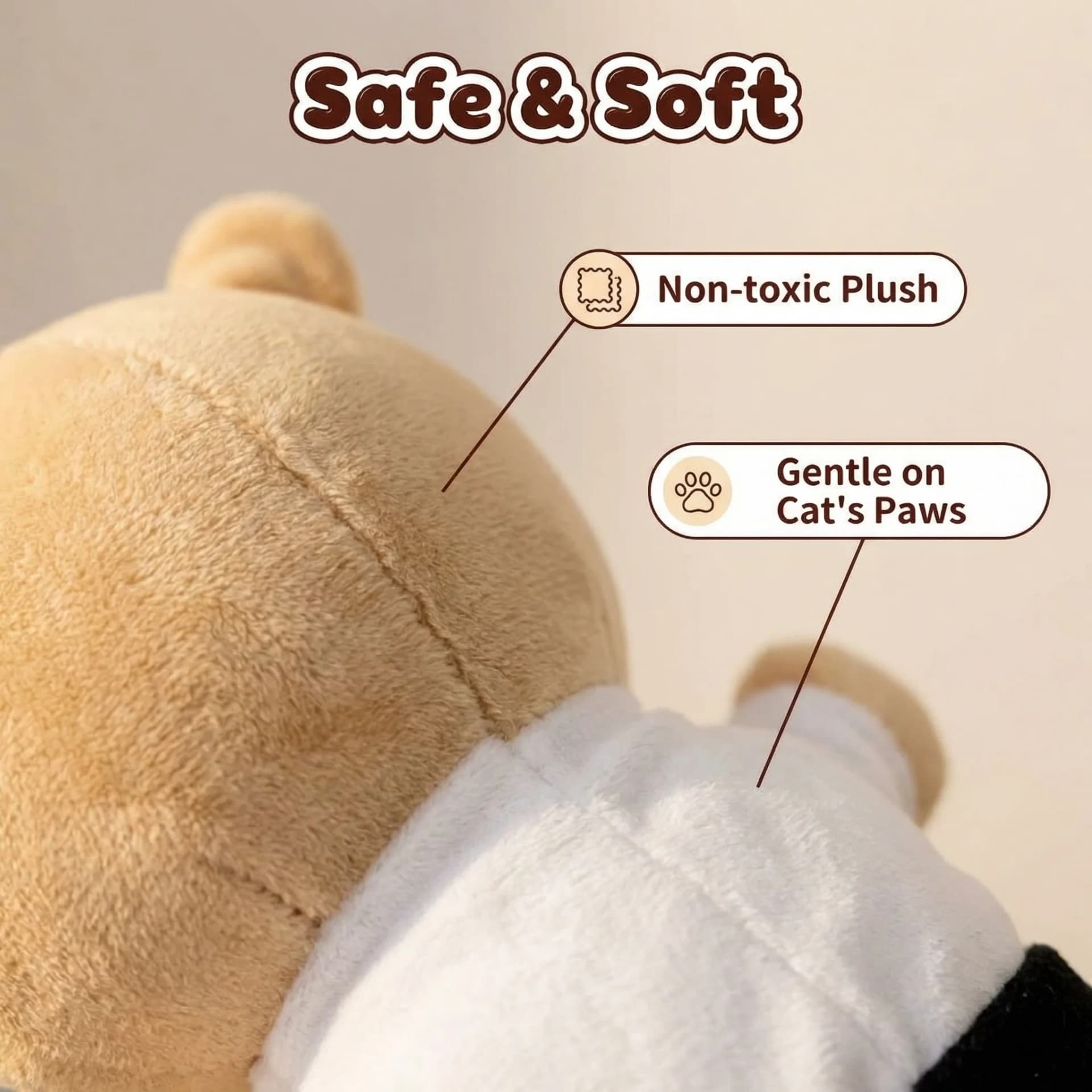 Cat Gloves Are Wrestling Toys With Sturdy Protective Pads, Suitable for Playing with Pets and Used for Training and Exercise.