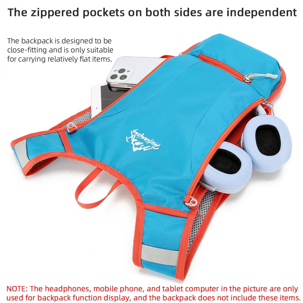 Bicycle Bike Cycling Backpack Day Pack Water Bag Storage Knapsack Trail Running Climbing Jogging Hydration Bladder Rucksack