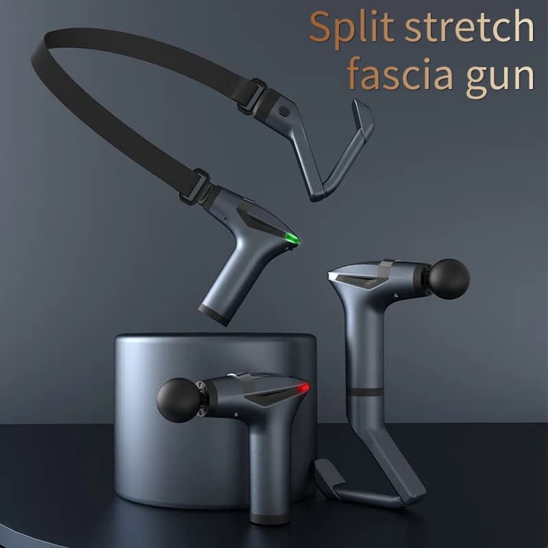 Hot Selling Long-handle Electric Massage Gun: Multifunctional for Muscle Relaxation, Deep Tissue Percussion Relief
