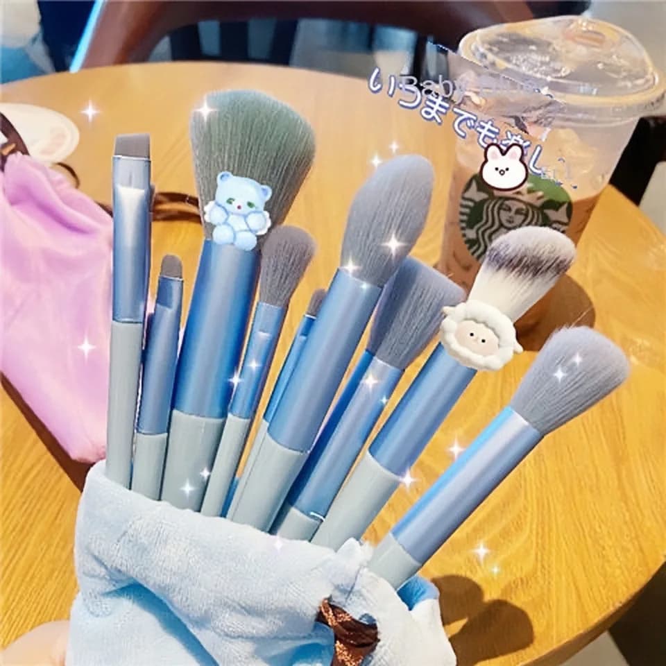 Makeup Brush Set Soft Fluffy Professiona Cosmetic Foundation Powder Eyeshadow Kabuki Blending Make Up Brush Beauty Tool Makeup