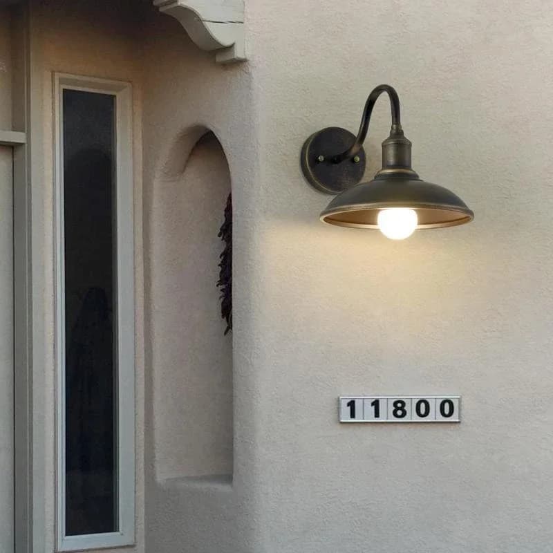 LED Industry Wall Lamp Retro American Wall Light For Courtyard Balcony Entrance staircase Hallway Bedroom Vintage Decor Fixtures