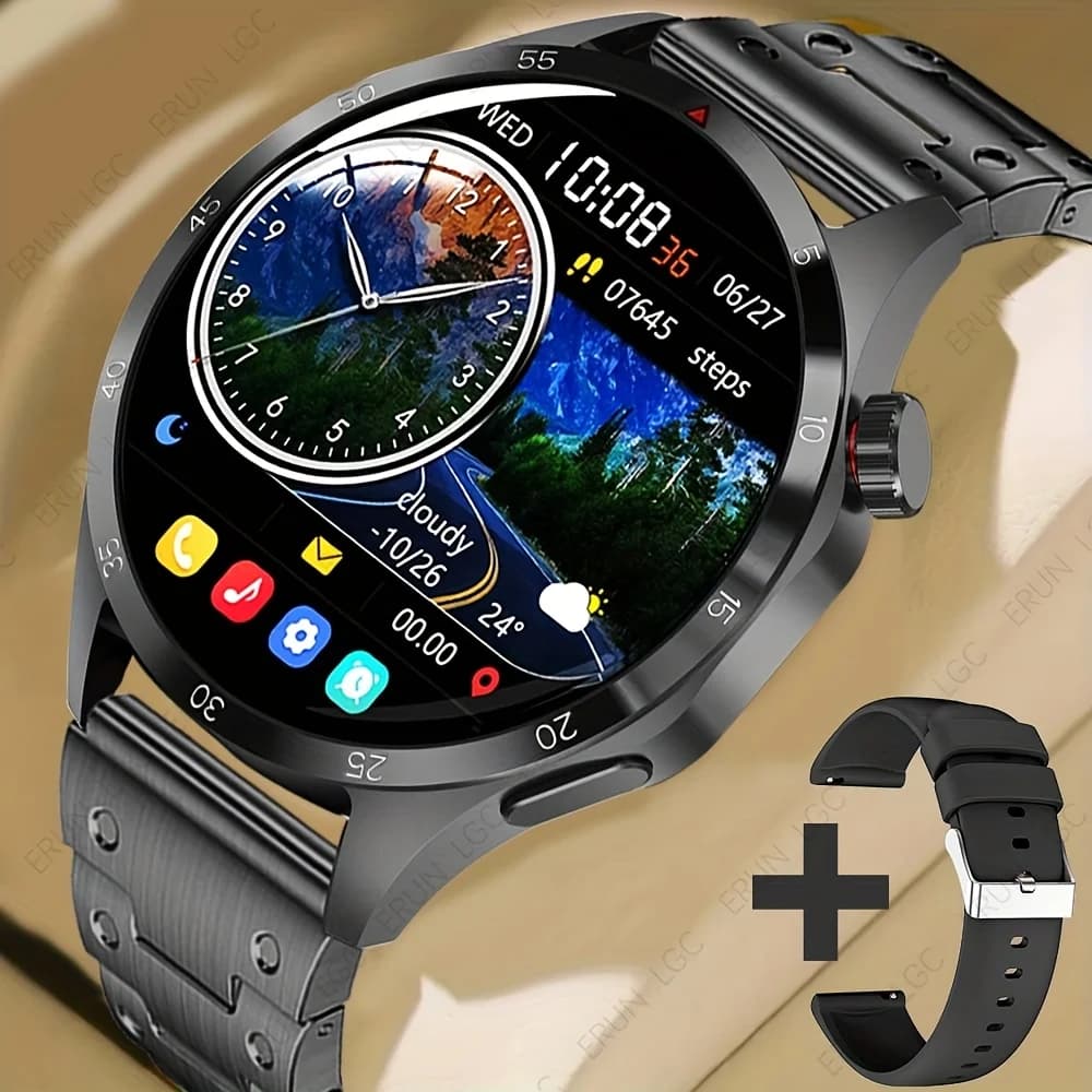 Smart Watch, 1.5-inch Touch Screen, Stylish Dot Strap, Sports Tracking, with Call Reminder/Message Reminder/Alarm Reminder