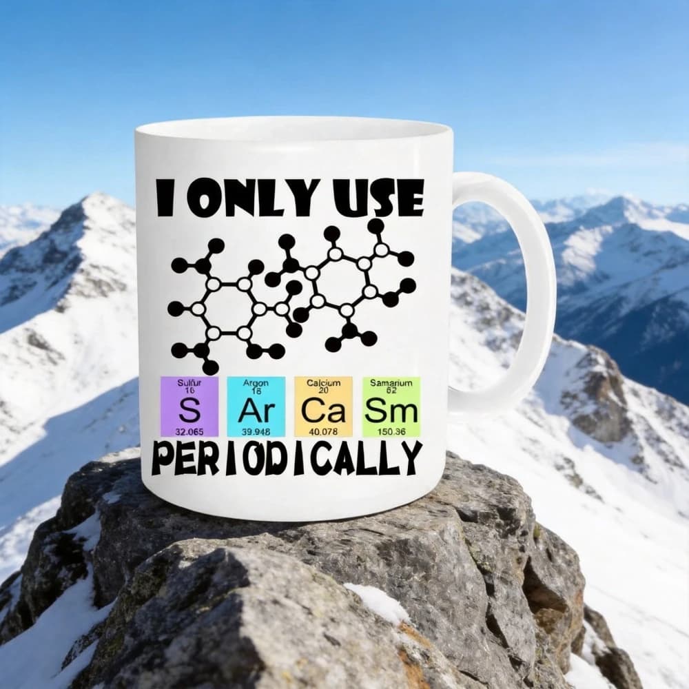 Coffee Cups Funny Cofee Mug Chemistry Student Teacher Periodic Mugs Cup of Coffee Drinkware Personalized Gift Cup for Tea Beer
