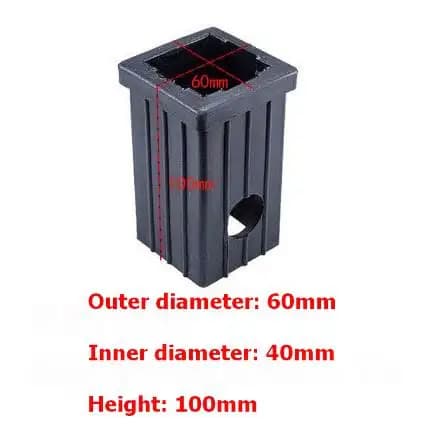 Fitness Equipment Accessories PE Hollow Plastic Sleeve Metal Pipe Sliding Sleeve Isolation Sleeve Hollow Bushing  Liner Bushing