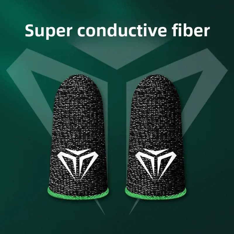 Gaming Finger Covers for Touchscreen | Breathable & Sweatproof Anti-Slip Design | Mobile Game Accessories
