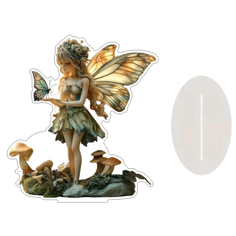 Decor Figure Decor For Office Housewarming Gift Desktop Decor Ornament 2D Acrylic Desktop Ornament