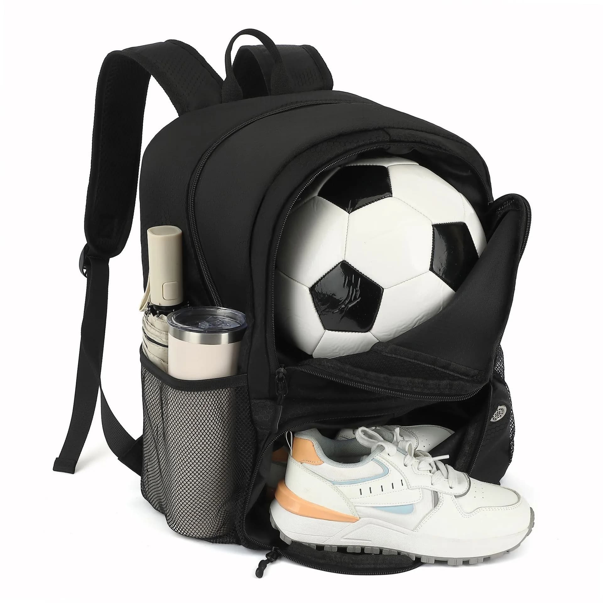 Backpack Football Bag, Waterproof Sports Equipment Bag, Outdoor Basketball Volleyball Bag, Convenient and Lightweight