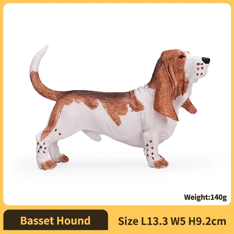 Realistic Dog Figurine Action Figure - Collectible Dog Model Decorative Ornament, Perfect Gifts for Kids & Military Action Figur