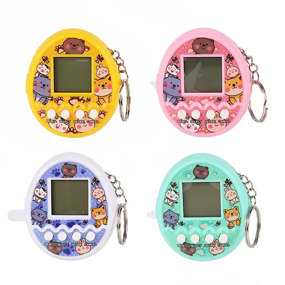 Creative Electronic Pet Game Toy 168 Pets In 1 Virtual Pet Electronic Toys Mini Handheld Game Children Gifts