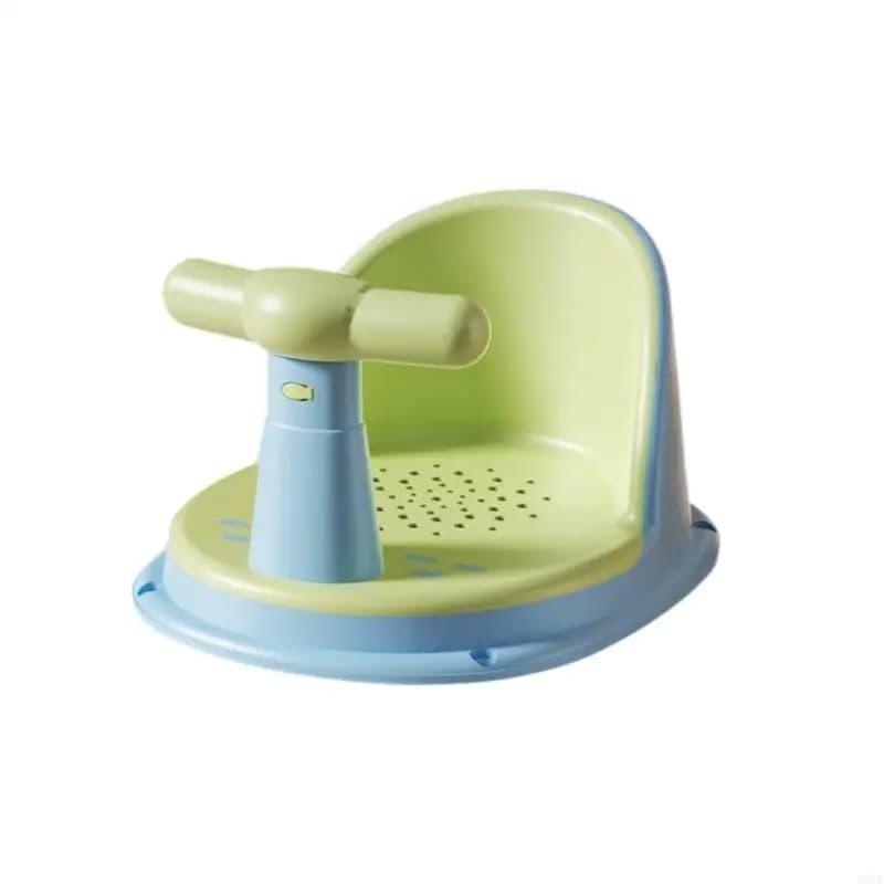 Baby Bath Feature Anti Slip Suction Cups Ergonomic Support Chair for Newborns Toddler Safe Bath Time Essential A2UB