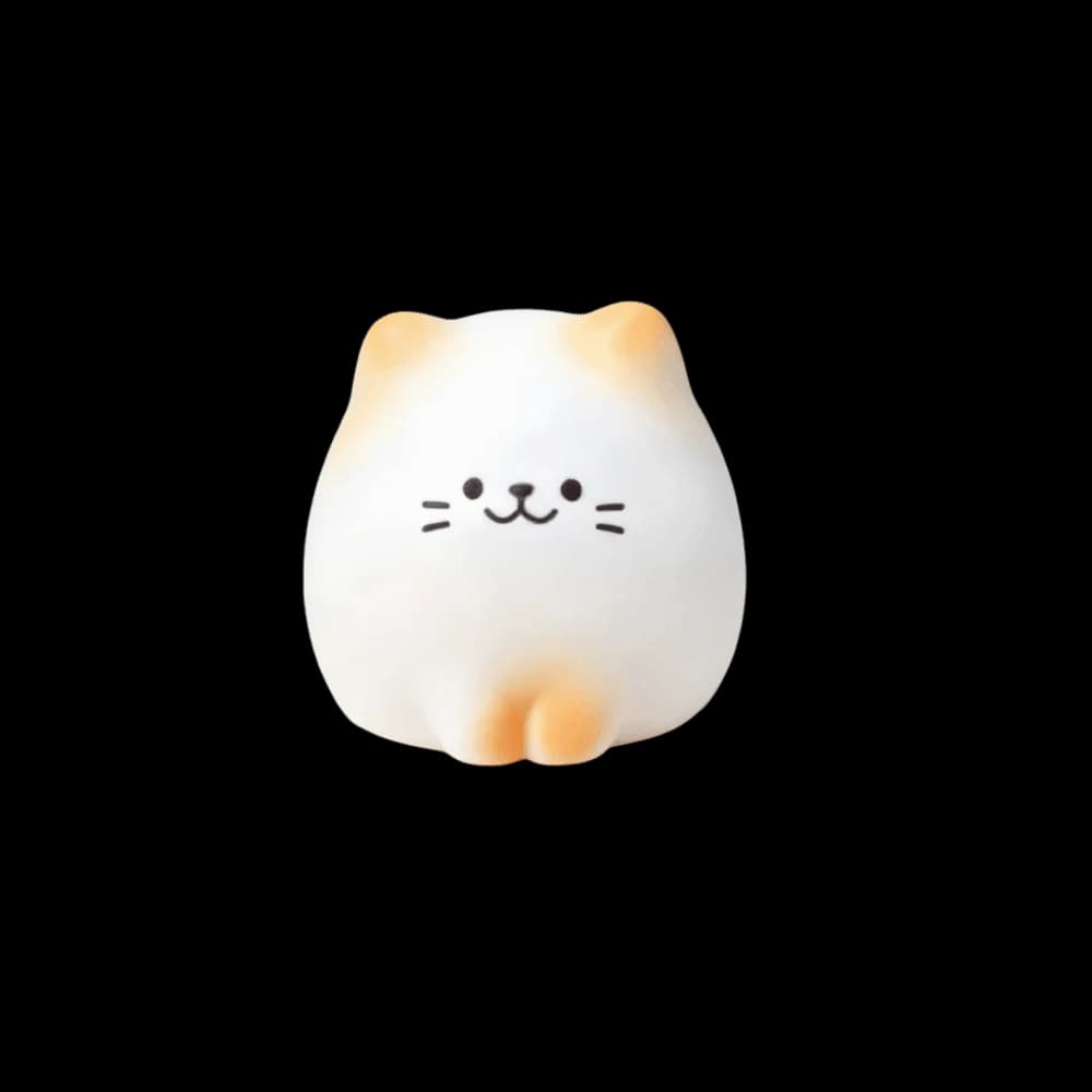 Garden Wealth Cat Model Cartoon Animal Figurine Kawaii Animal Ornaments Resin Material Mini Resin Crafts Cat Figurine Home Decor