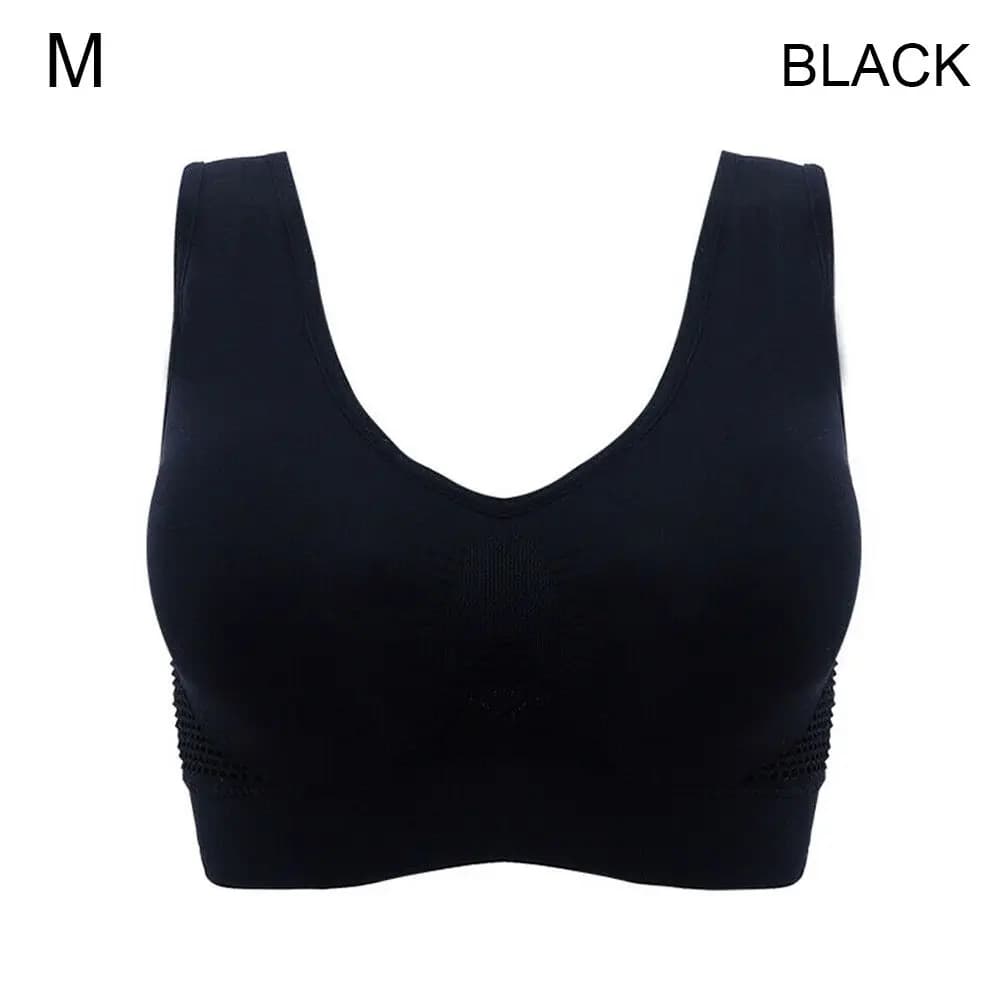 Fitness Gym  Workout With Pad Breathable Yoga Sports Wear Sports Bra Push-Up Vest Shockproof Underwear