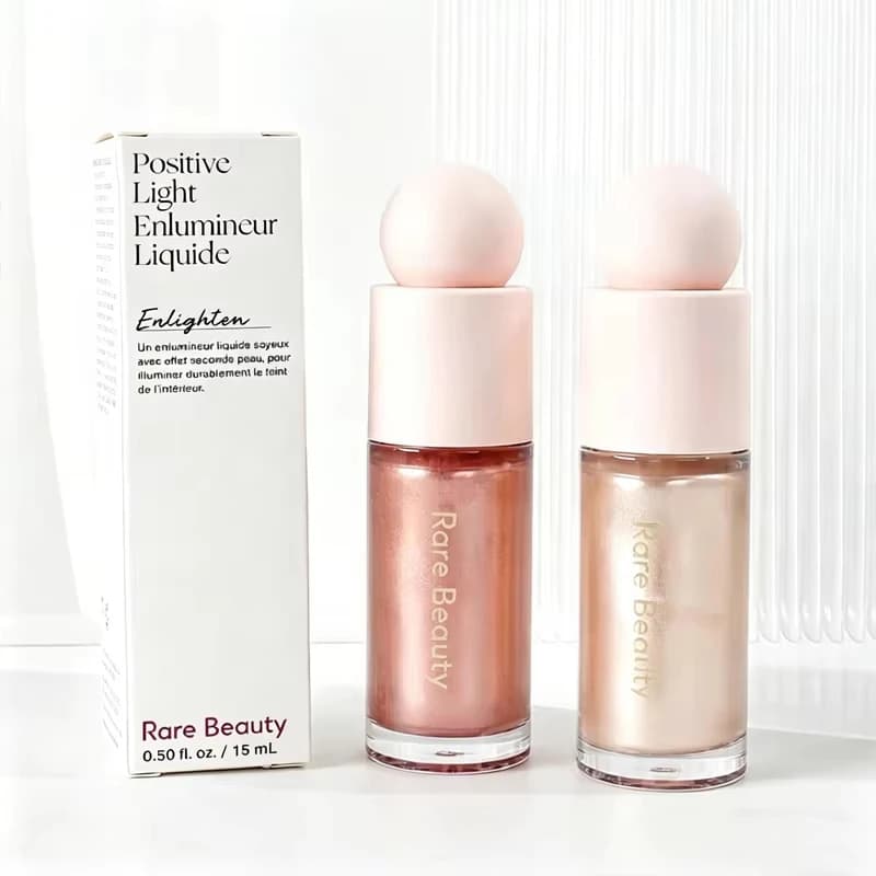 Rare Beauty Soft Pinch Liquid Blush and Lip Stain with Highlighter Dewy Natural Flush Long Lasting Waterproof Daily Face Makeup