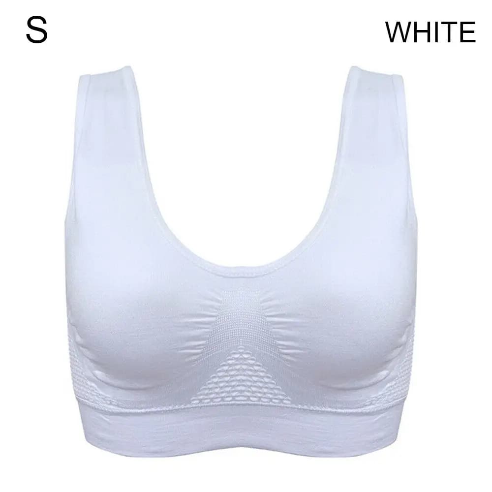 Fitness Gym  Workout With Pad Breathable Yoga Sports Wear Sports Bra Push-Up Vest Shockproof Underwear