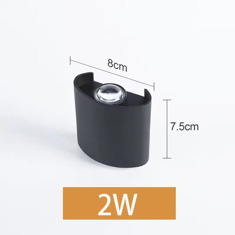 LED Wall Lamp 2W 4W 6W 8W 10W AC 85-265V Waterproof IP66 High Brightness Indoor And Outdoor Garden Decorative Lamp