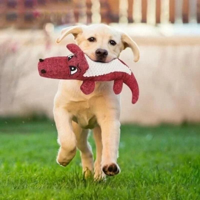 Pet Dog Toys Sound-Sounding Interactive Cartoon Animal Plush Toy Pet Supplies