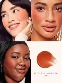Rare Beauty Lipstick Easy To Apply Blush Brightening Highlighter Hydrating Bronzing Liquid To Enhance Facial Details Cosmetics