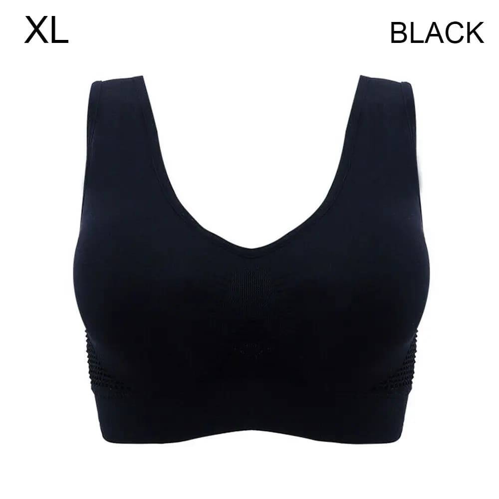 Fitness Gym  Workout With Pad Breathable Yoga Sports Wear Sports Bra Push-Up Vest Shockproof Underwear