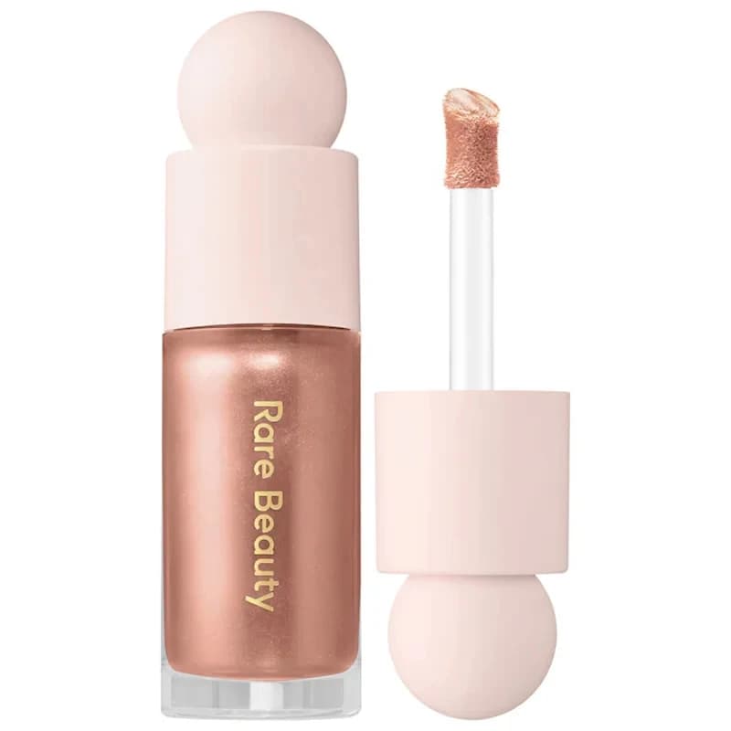 Rare Beauty Always Sunny Happy Sol Silky Three-dimensional Bronze Contour Stick Natural Matte Blusher Highlight Gloss Mirror